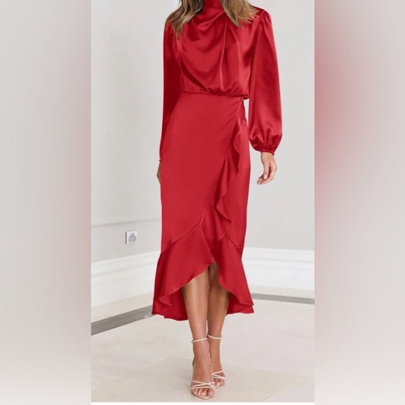 ❤️ NWT Kirundo Red Dress - Picture 2 of 8